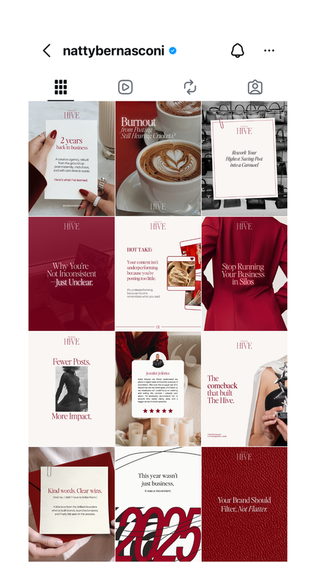 Instagram feed design