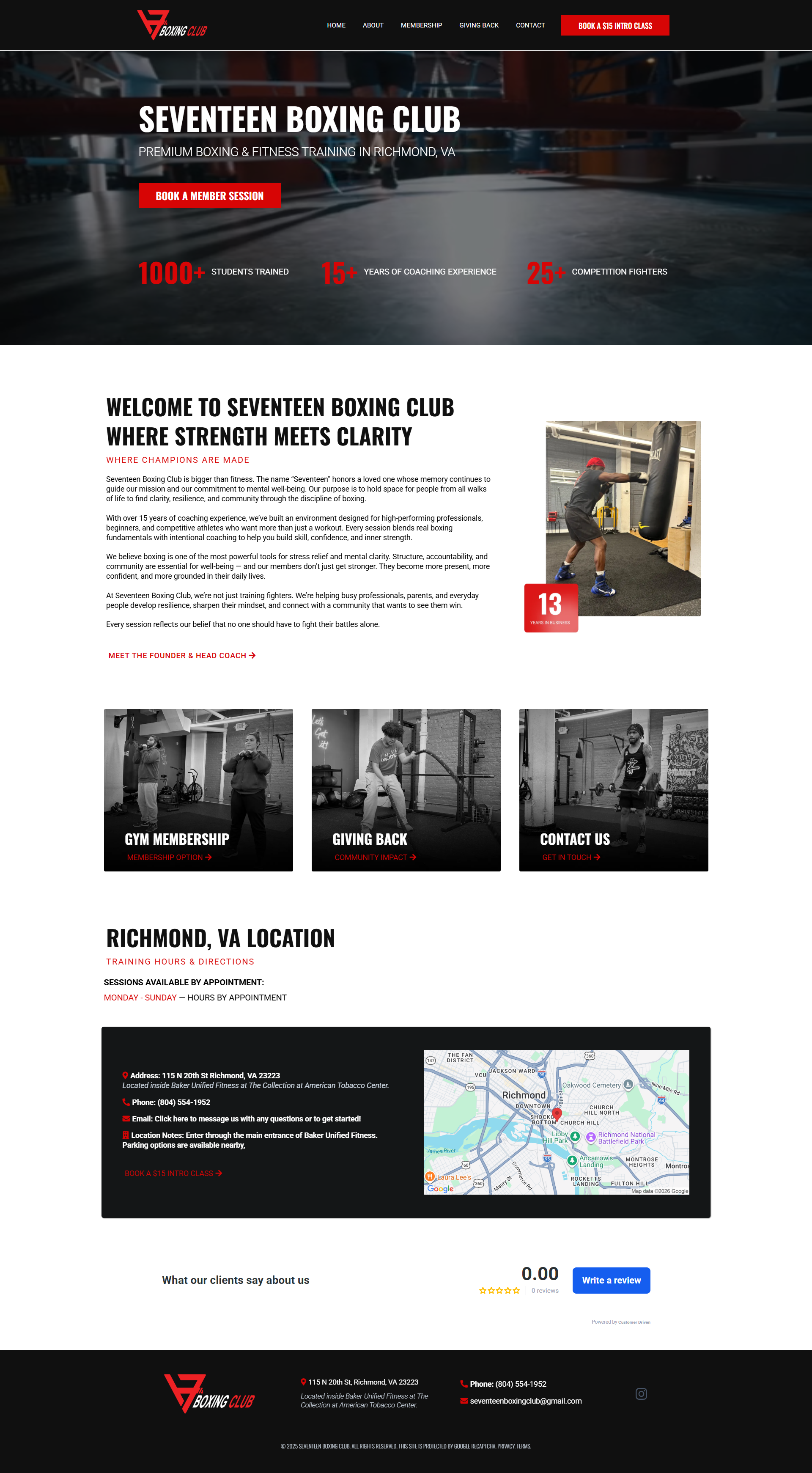 Landing page